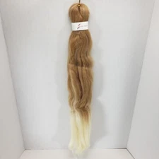 Easy Braid 26" Synthetic Hair Honey Blonde to Bleach Blonde Weave Extensions - 6