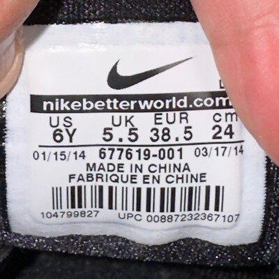 Nike Kobe 9 EM GS 'Floral' Basketball Sneakers 677619-001 Youth 6