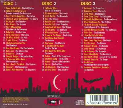 Cruisin' Doo-Wop New & sealed! 60 Tracks 3 CD set!