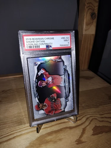 Shohei Ohtani 2018 Bowman Chrome PSA 9 "Sterling Continuity" #BS-SO-RC