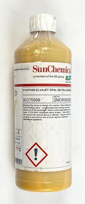 Solvent Based Yellow Ink 1kg Digital Textile Printing