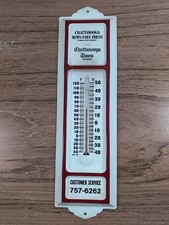 Chattanooga News-Free Press Outdoor Themometer Vintage Made in USA Times