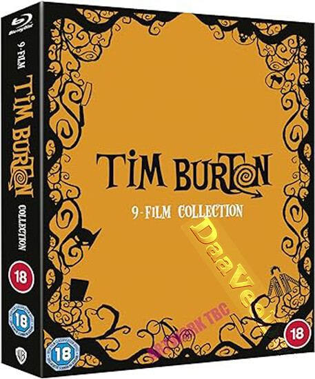 Tim Burton Collection NEW Arthouse Blu-Ray 9-Disc Set Tim Burton