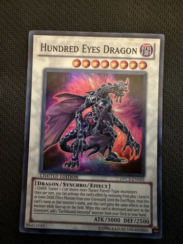 Yu-Gi-Oh! TCG Hundred Eyes Dragon 2011 Duelist Pack Tin DPC5-EN003 Limited Super - Picture 1 of 2