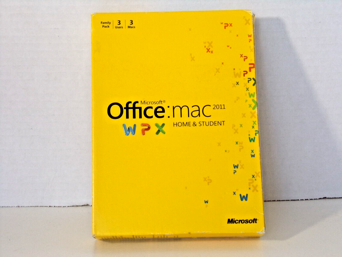 Microsoft Office For mac 2011 ファミリーパック 【公式通販】