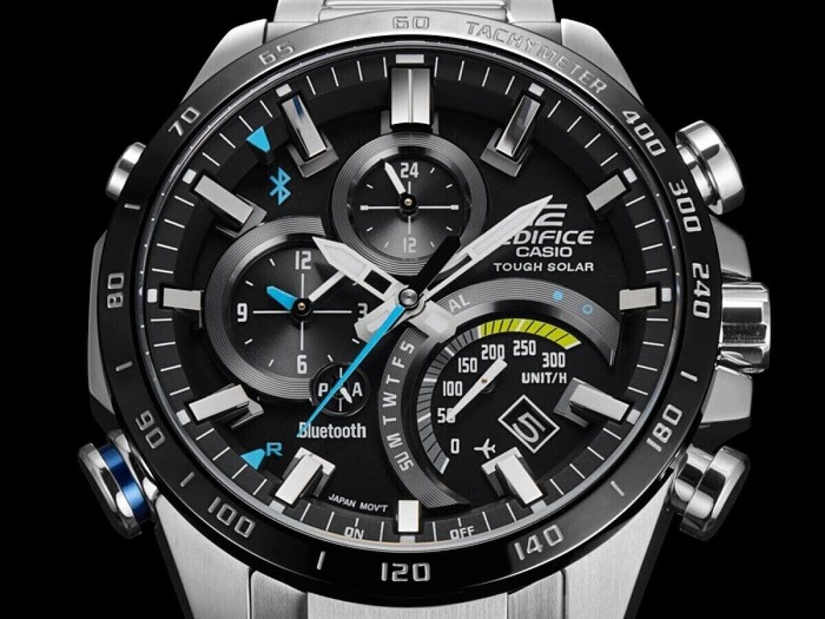 CASIO EDIFICE EQB-501XDB-1AJF Men's Solar Bluetooth Watch Japan