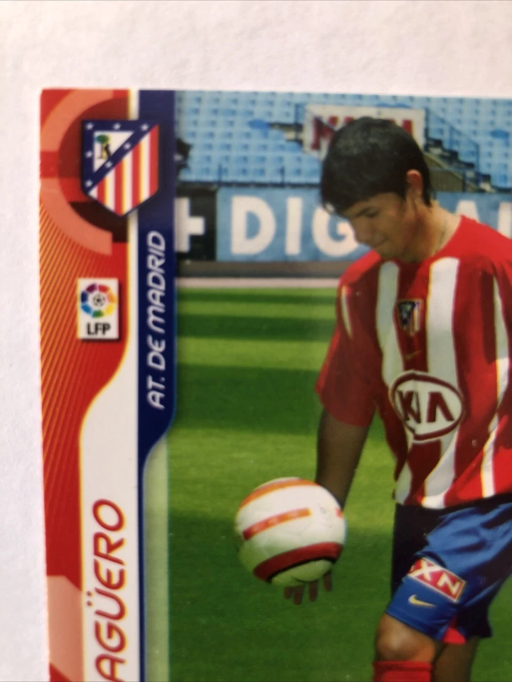 Fútbol Manchester City 2006-07 Panini Sergio Agüero #442 (RC) Foto 2 de 4