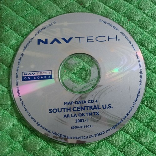 Land Rover Range Rover BMW Navigation CD 4 Map Disc US SOUTH CENTRAL