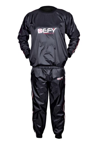 DEFY Heavy Duty Suit Weight Loss Sauna Sweat Suit Exercise Fitness Gym Anti-Rip - Bild 1 von 7