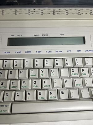Brother ZX-1900 Electronic Typewriter Tested and Works | eBay