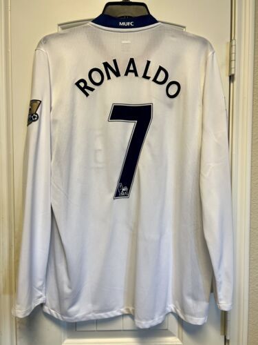 MANCHESTER UNITED 2007 2009 HOME SHIRT JERSEY NIKE 237924-666 sz M