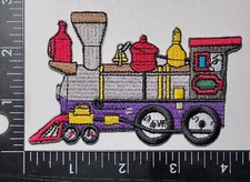 Steam Train Locomotive Patch Engineer Railway  Iron On Quality Patch Fast Ship