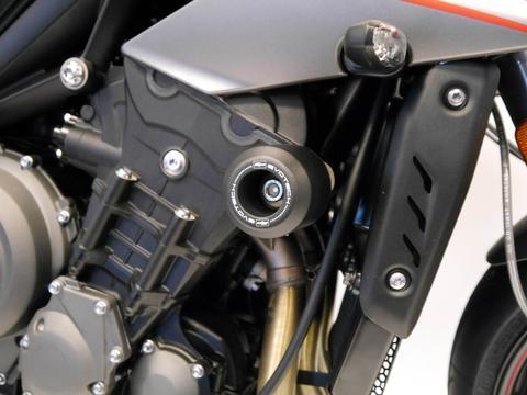 Triumph Street Triple RX 2015-16 marco protección contra choques de Evotech Performance - Imagen 3 de 3