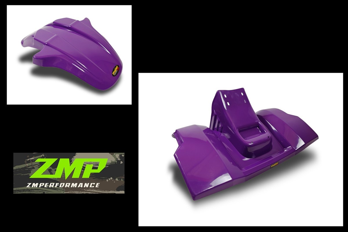 NEW HONDA ATC70 78 - 85 PURPLE PLASTIC MINI ATC250R FRONT AND REAR