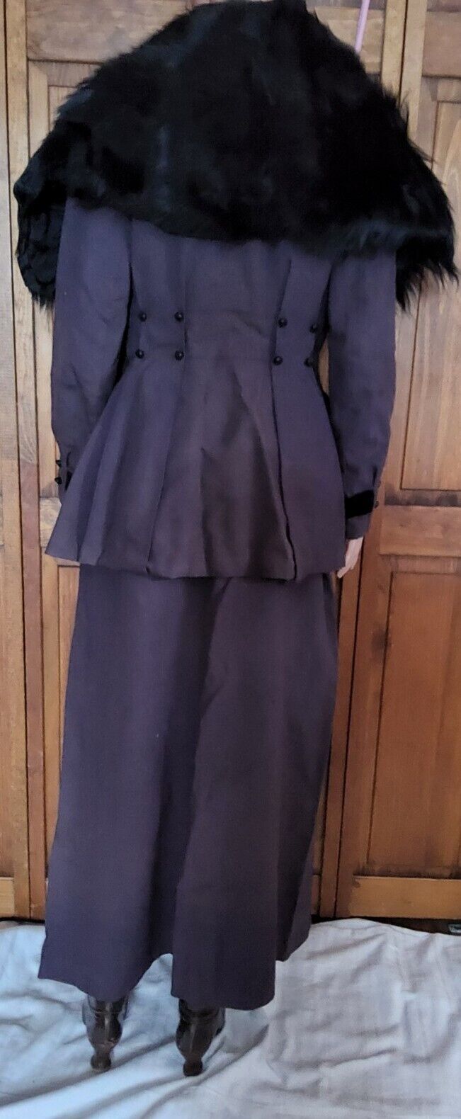 Antique 1890s Walking Travel Suit Complete Outfit… - image 14