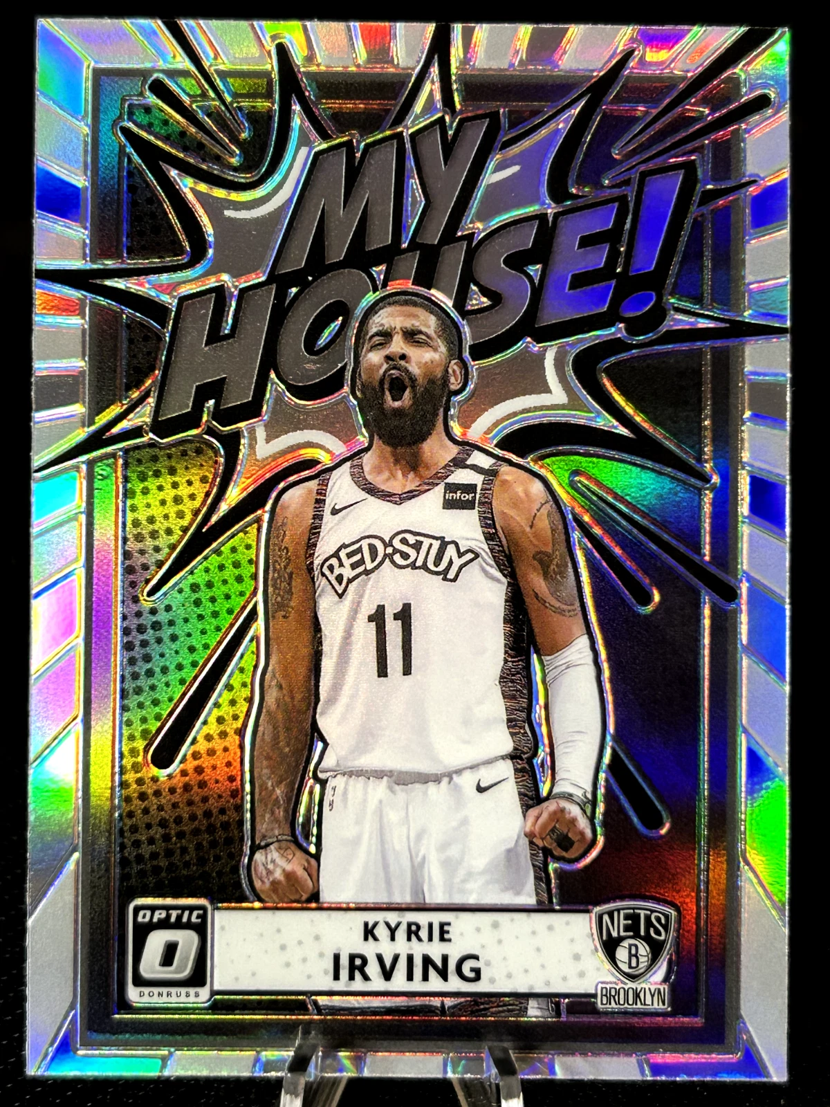 2020-21 Panini Donruss Optic - My House Kyrie Irving #8 Holo Prizm A130