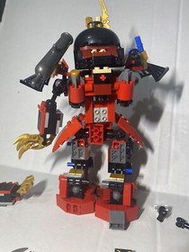 Lego Ninjago 9448 Samurai Mech 2012 INCOMPLETE No Manual No Box No Figs