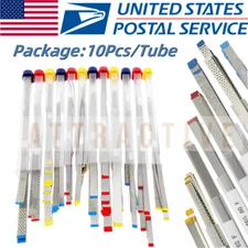 10Pcs Dental Saw Double Diamond Polishing Finishing Strips Orthodontic IPR Strip