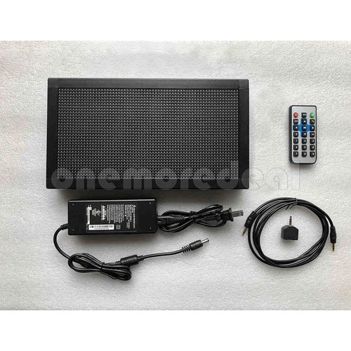 AS1000 Dot Full Color RGB Music Spectrum Display+Aluminum Shell KTV Rhythm Light - Afbeelding 15 van 26