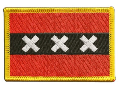 Aufnaher Aufnaher Luxemburg Niederlande Fahne Flagge Aufbugler Patch 8 X 5 Cm Techkam