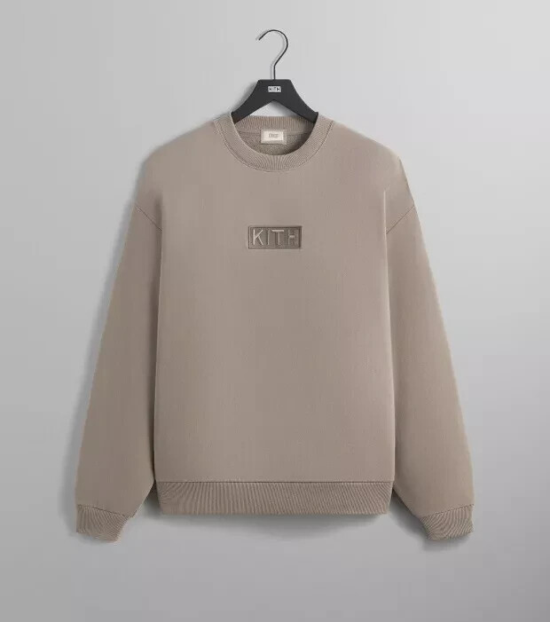 Kith Classic Logo Nelson Crewneck - Molecule Size M Done by Kith Classic Logo Nelson Crewneck - Molecule Size M Done by
