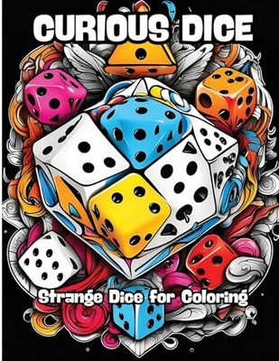 KREATIVE INHALTE - Curious Dice Strange Dice for Coloring - Neu P - J555z