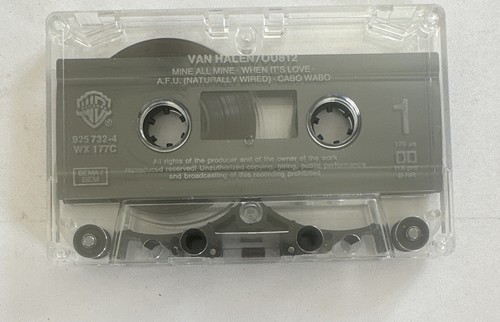 Van Halen - OU812 - Cassette Tape 9257324 Rock / Metal Ex / Vg+ Condition - Picture 6 of 9