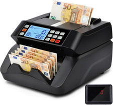 Macchina Conta Banconote Professionale, Macchina Conta Soldi Banconote Con Rilev