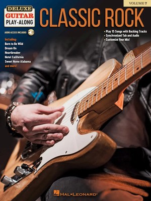 Classic Rock Deluxe Guitar Play-Along Volume 7 - Book/Online Audio | Englisch