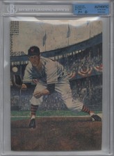 JSA Certified Authenticated Photographs Bill Terry Encased by BGS Auto HOF 0q3