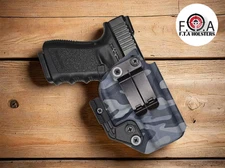 Optics-Ready IWB Kydex Holster – Black Camo – Claw, Wedge & Adjustable Cant