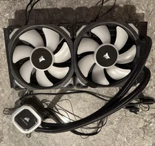 Corsair Hydro Series H100i RGB Platinum 240mm Liquid CPU Cooler (CW-9060039-WW)