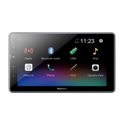 Pioneer - 9'' Bluetooth Digital Media (DM) Receiver - Black