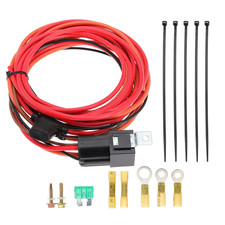 Electric Fuel Pump Relay Fuel Pump Wiring Harness Kit 40 AMP Relay Bypass Water