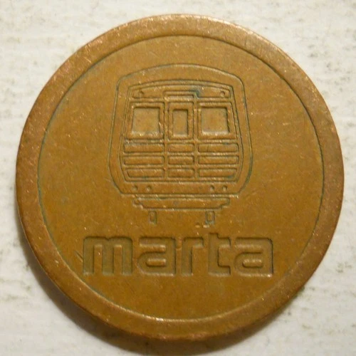 MARTA (Atlanta, Georgia) transit token - GA60AH