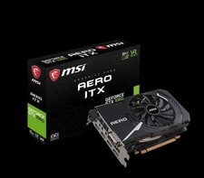 MSI GeForce GTX 1060 Aero ITX 6G OC Graphics Card 6GB GDDR5