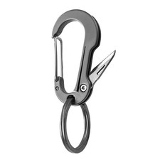 Titanium Carabiner Clip for Keys Multifunctional EDC Keychain Accessory