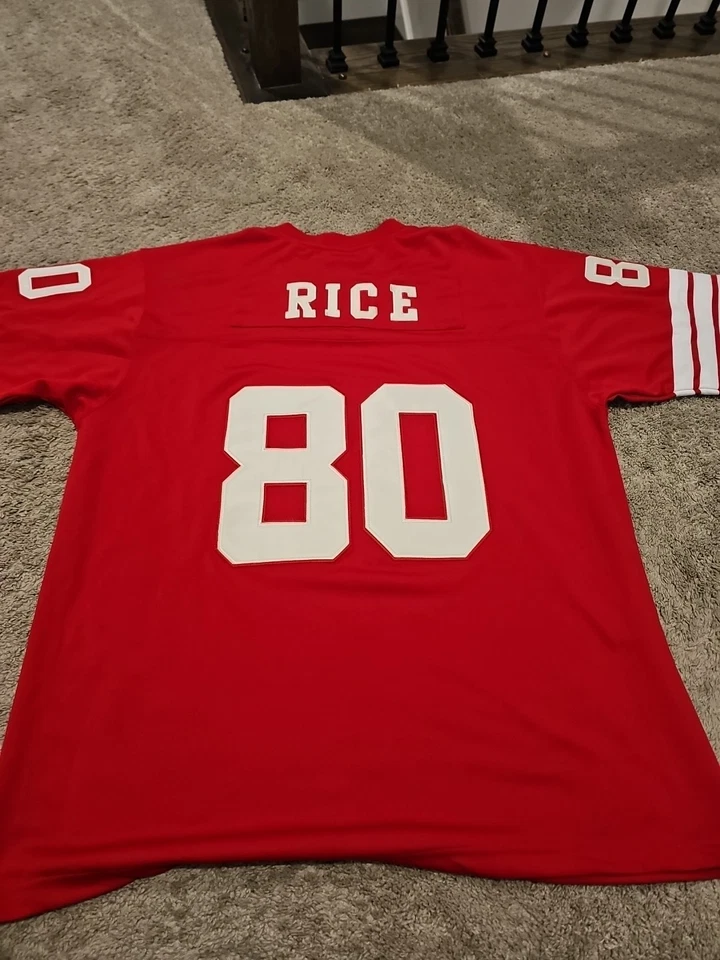 Jersey para hombre Jerry Rice Mitchell & Ness SF 49ers talla 52 Foto 4 de 4