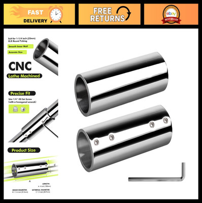 Stainless Steel Boat Railing Fittings - 2-Way, 3-Way Elbow Tee Joint Hardware fo