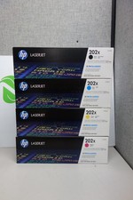 HP 202X CF500X CF501X CF502X CF503X High Yield Toner Set EXPIRED 