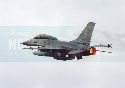 General Dynamics F-16BM Fighting Falcon - Belgian AF - Original Airshow Photo