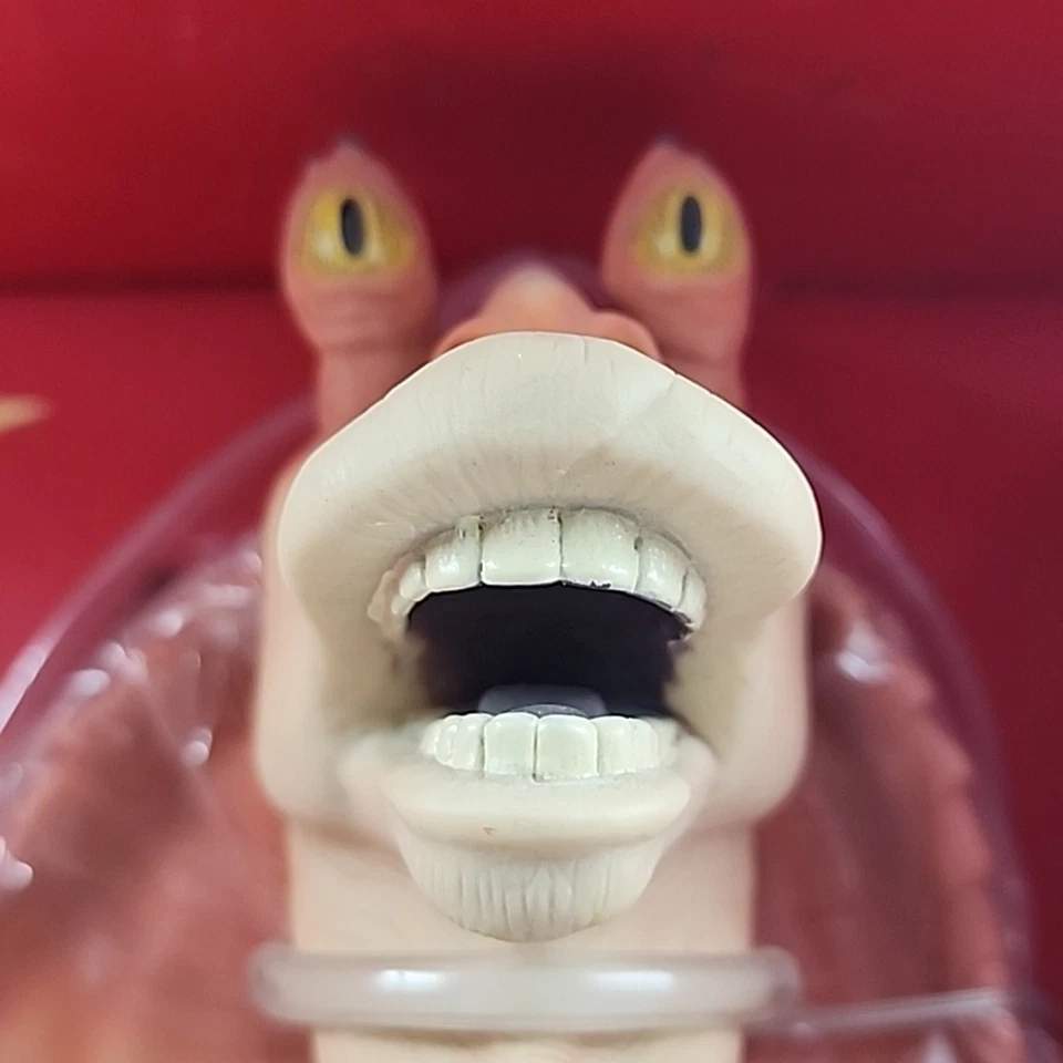 Thinkway Star Wars Tarro Binks 22 pulgadas Sistema de Despertar con Pit Droid Nuevo Foto 4 de 4