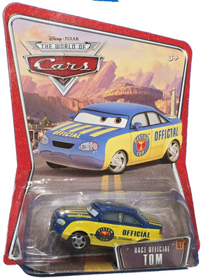 Disney The World of Cars Piston Cup Race Official Tom #57 1:55 Scale FREE SHip!