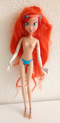 Winx Club Bloom Puppe Vintage Rainbow Action Figuren wie abgebildet