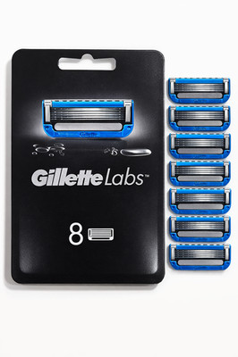 8x Gillette Labs Rasierklingen   Passend für GilletteLabs Rasierer   Neu