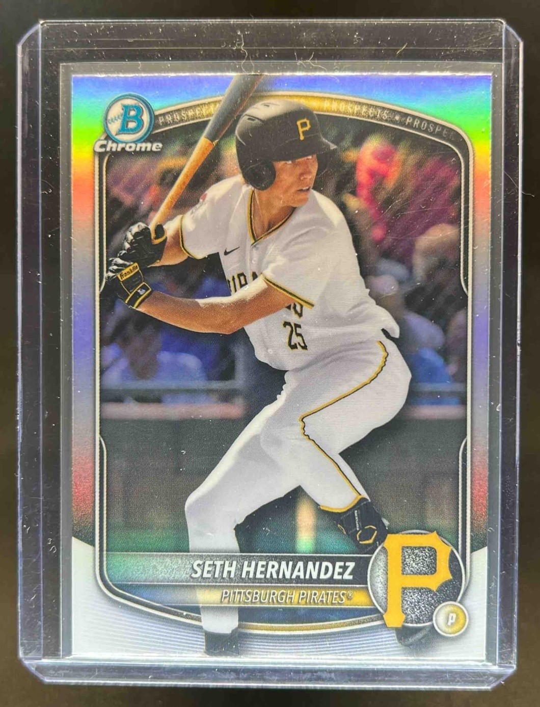 2025 Bowman Draft Seth Hernandez Chrome Image Variation SP 1st SSP #BDC-25