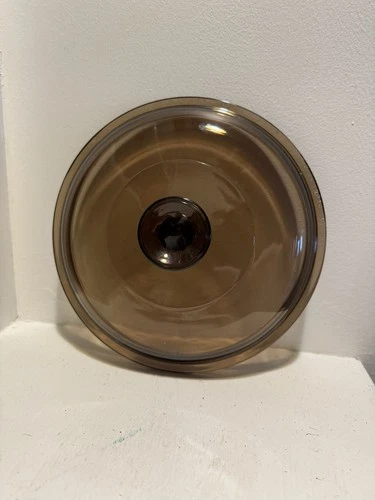 Amber Pyrex Replacement Lid V-2.5-C for 2.5L Corning Vision Pot 8-1/2"