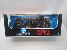 McFarlane Toys DC Multiverse the Batman Batcycle 12 Movie Collectible