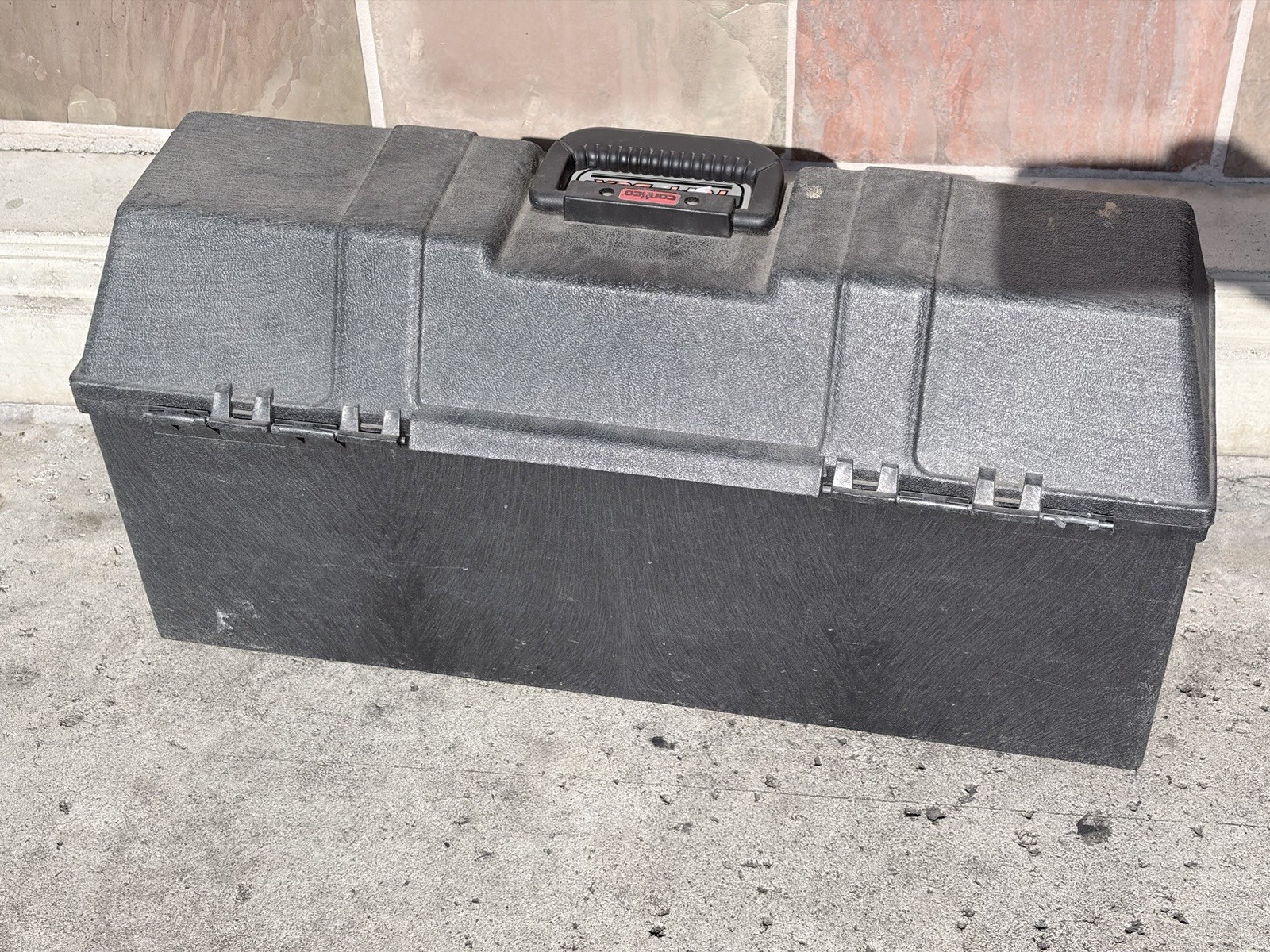 Vintage Contico Professional Tuff Box Divided Tool Tray Socket USA 26” Plastic