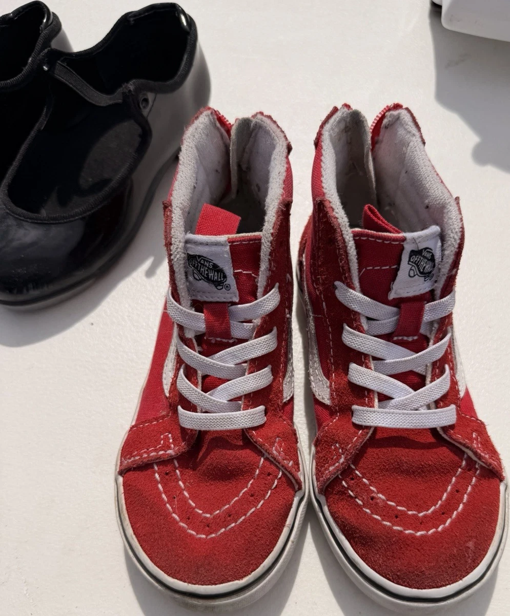 Vans UniSex Off the Wall Sk8-Hi Reissue Red High-Top Sneakers Size 9.5M or 11W Mens Red High Top Vans for Sale up to 90% Off: Poshmark main image 3